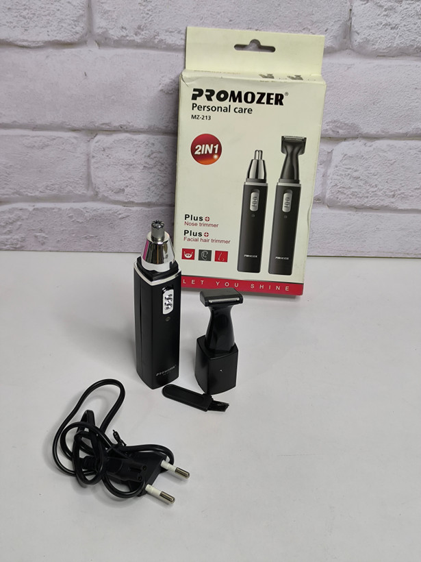 خط زن و گوش و بینی کیفیت فوق العاده عالی سه کاره خط زن گوش و بینی برند PROMOZER مدل 212