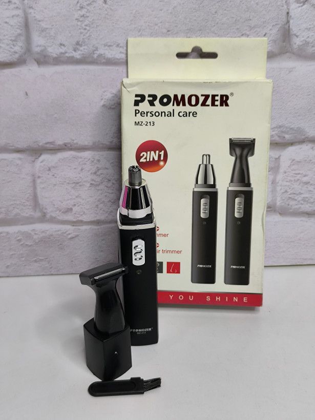 خط زن و گوش و بینی کیفیت فوق العاده عالی سه کاره خط زن گوش و بینی برند PROMOZER مدل 212