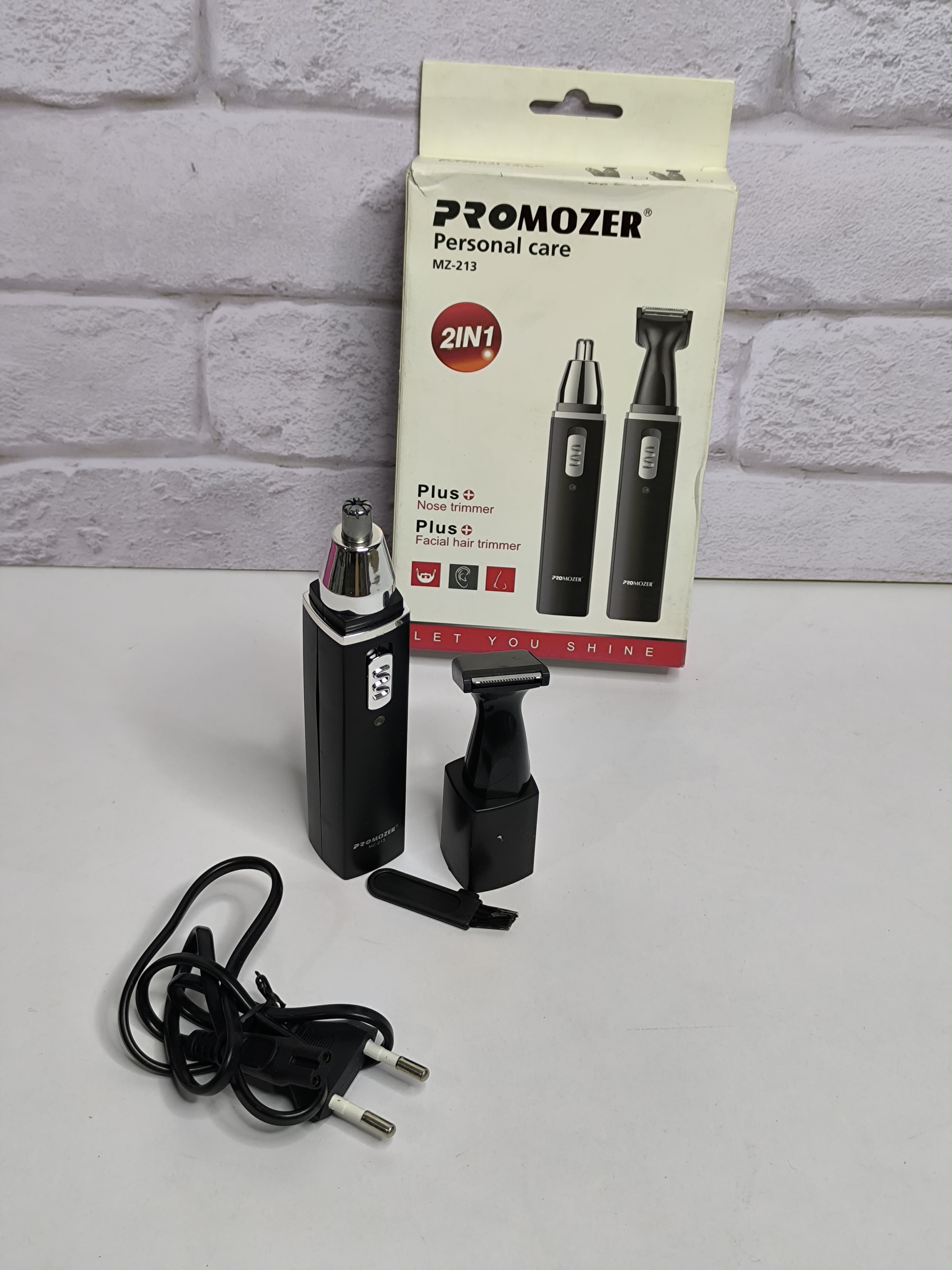خط زن و گوش و بینی کیفیت فوق العاده عالی سه کاره خط زن گوش و بینی برند PROMOZER مدل 212
