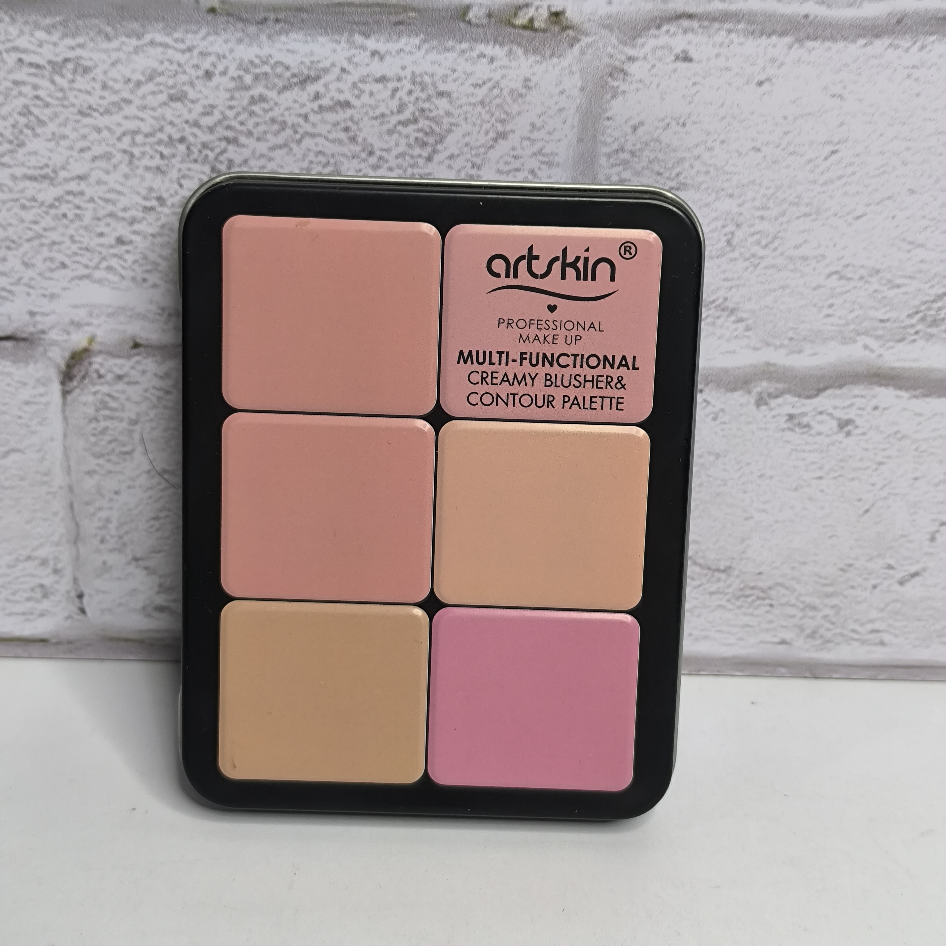 پالت کانتور و رژگونه 12 رنگ آرت اسکین ARTSKIN