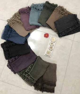 شال حریر دوردانتل chanel وارداتی