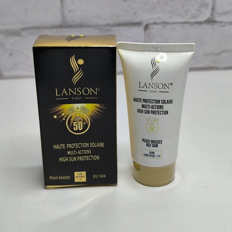 ضد آفتاب لانسون با ماندگاری بالا spf50 رنگی